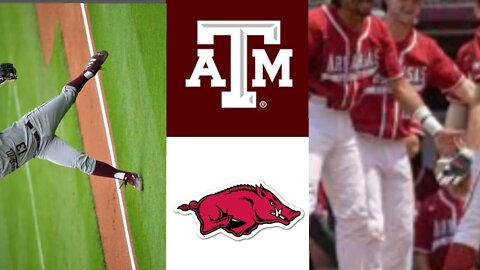#4 Arkansas vs Texas A&M Highlights (Game 3) | 2022 College Baseball Highlights