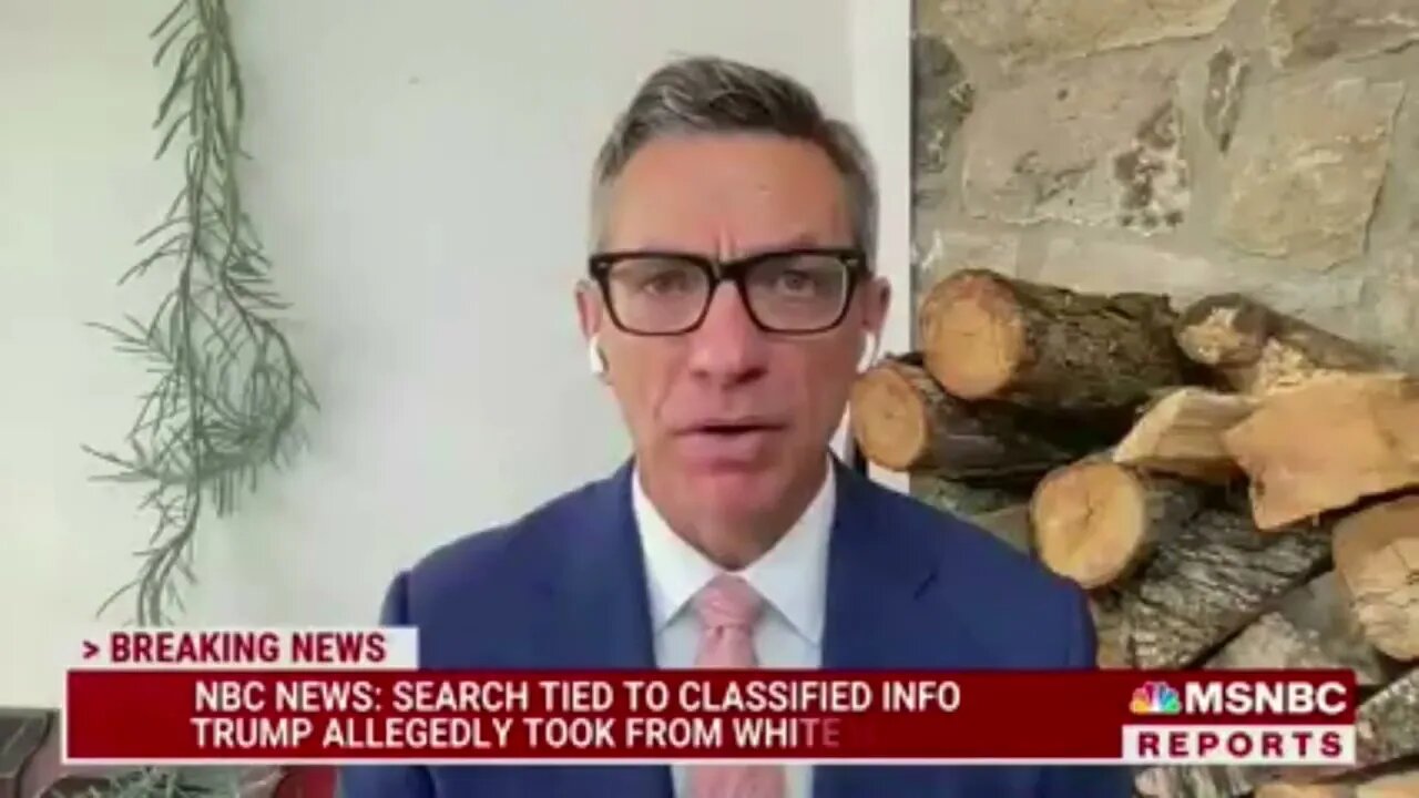 Analyst on MSNBC is seriously over-playing importance of the raid at Mar-a-Lago - 8/9/22