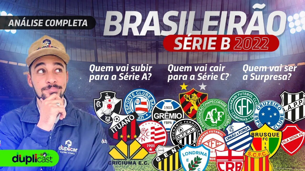 Análise Completa - Brasileirão Série B - Aposta Esportiva - Duplicast #47