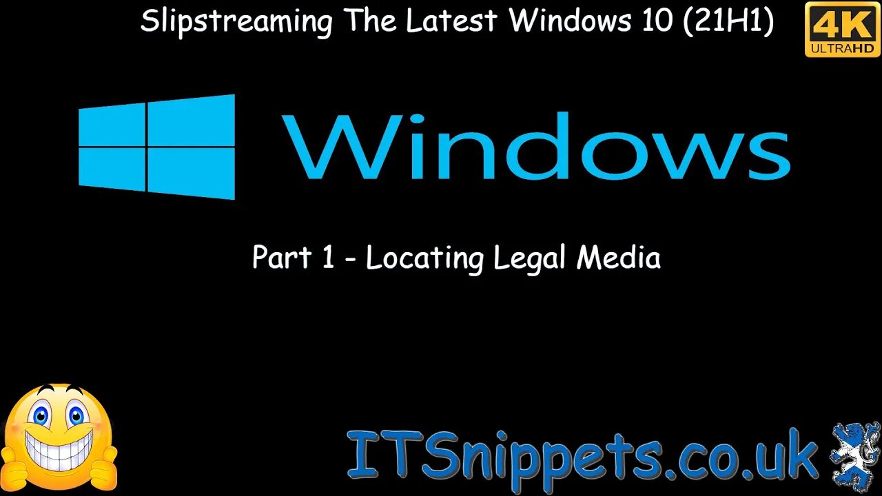 Slipstream Windows 10 21H1 To A Custom ISO - Part 1 - Get Install Media [4K] (@youtube,@ytcreators)