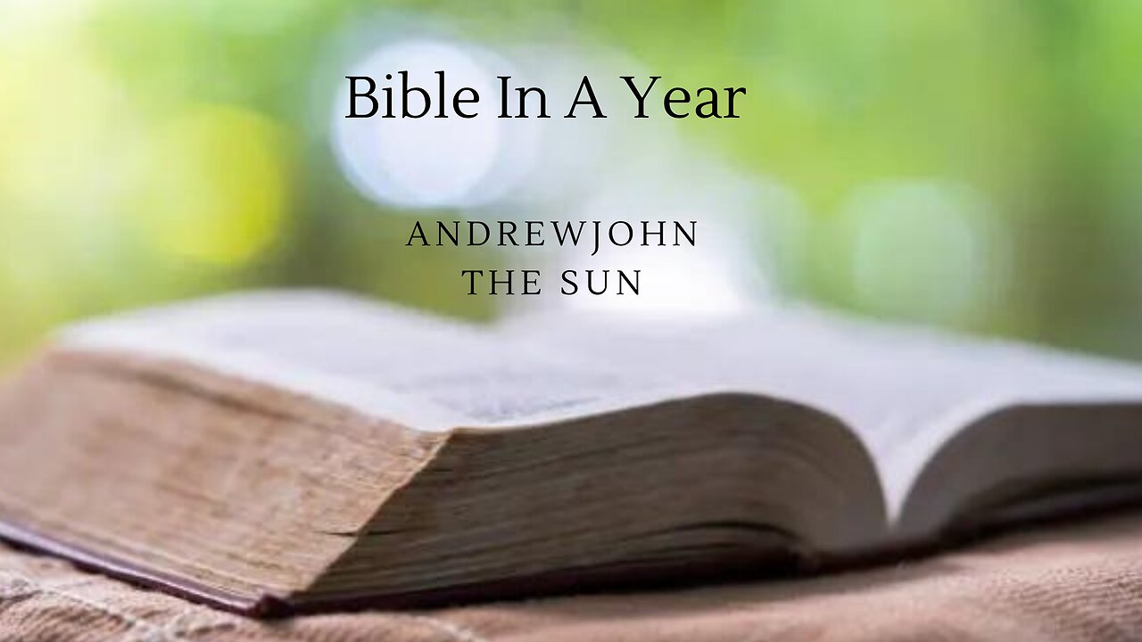 Bible In A Year With Andrew John (The Sun) Chapters 1-2