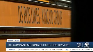 KC companies hiring school bus drivers