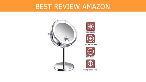 Benbilry mirror LED Magnification Battery Powered Push Button Review