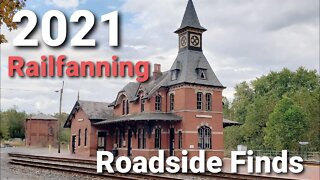 2021 Railfanning roadside finds