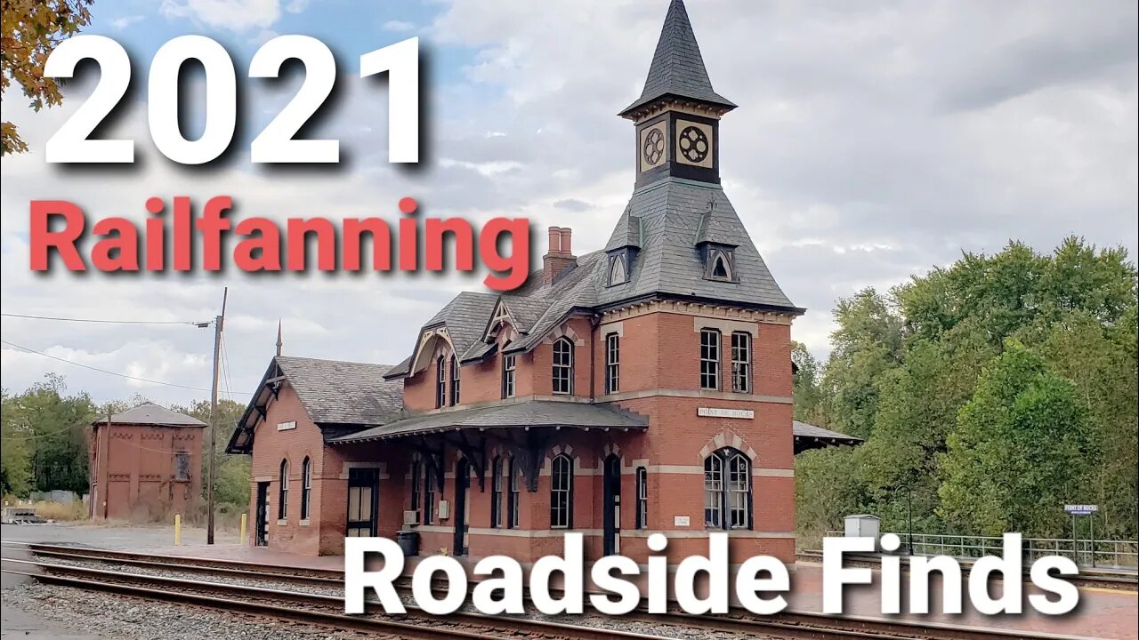 2021 Railfanning roadside finds