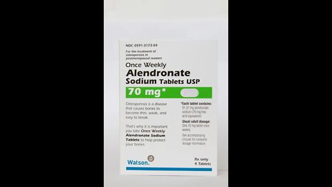 Bad Side Effects Of Alendronate Sodium Tablets 70mg.