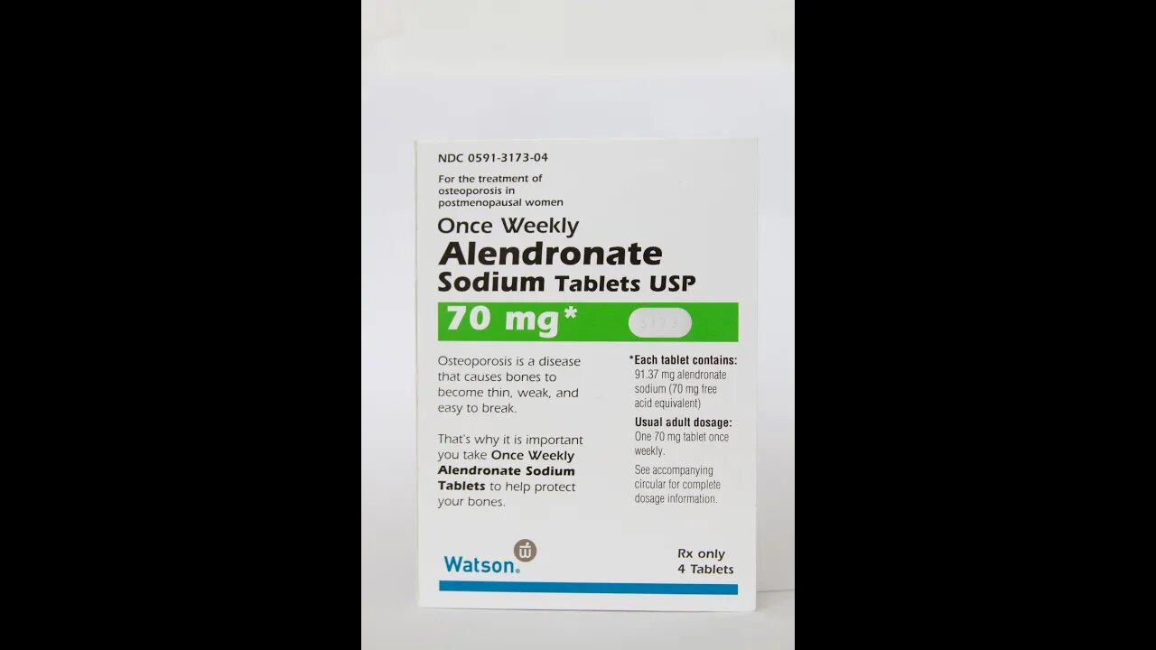 Bad Side Effects Of Alendronate Sodium Tablets 70mg.