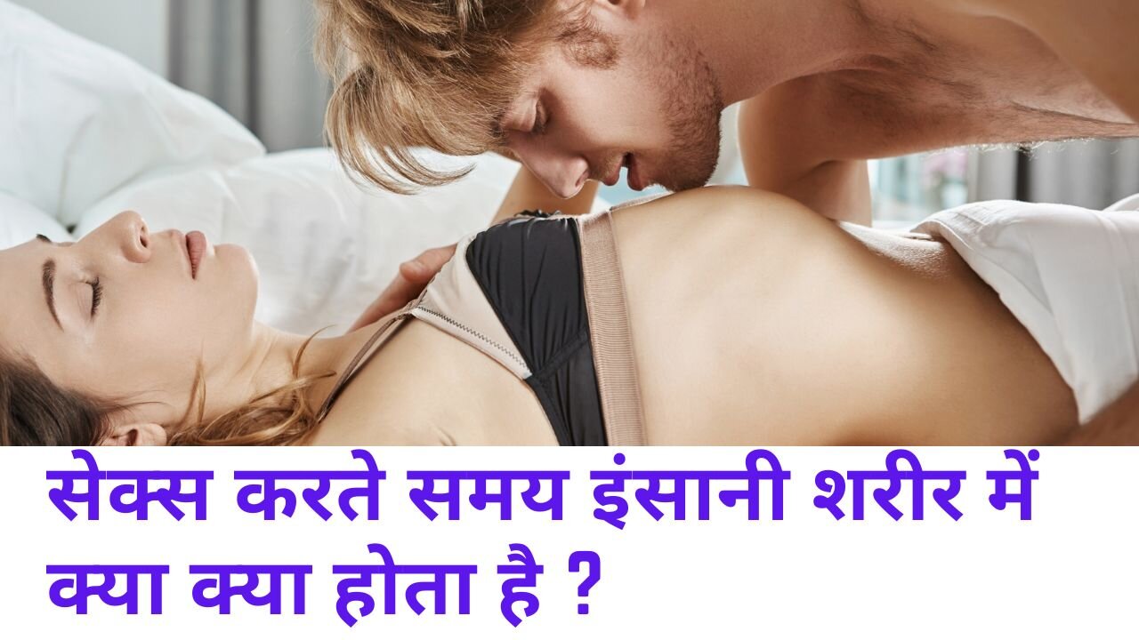 What happens to human body while having sex. सेक्स के समय इंसानी शरीर में क्या क्या होता है?