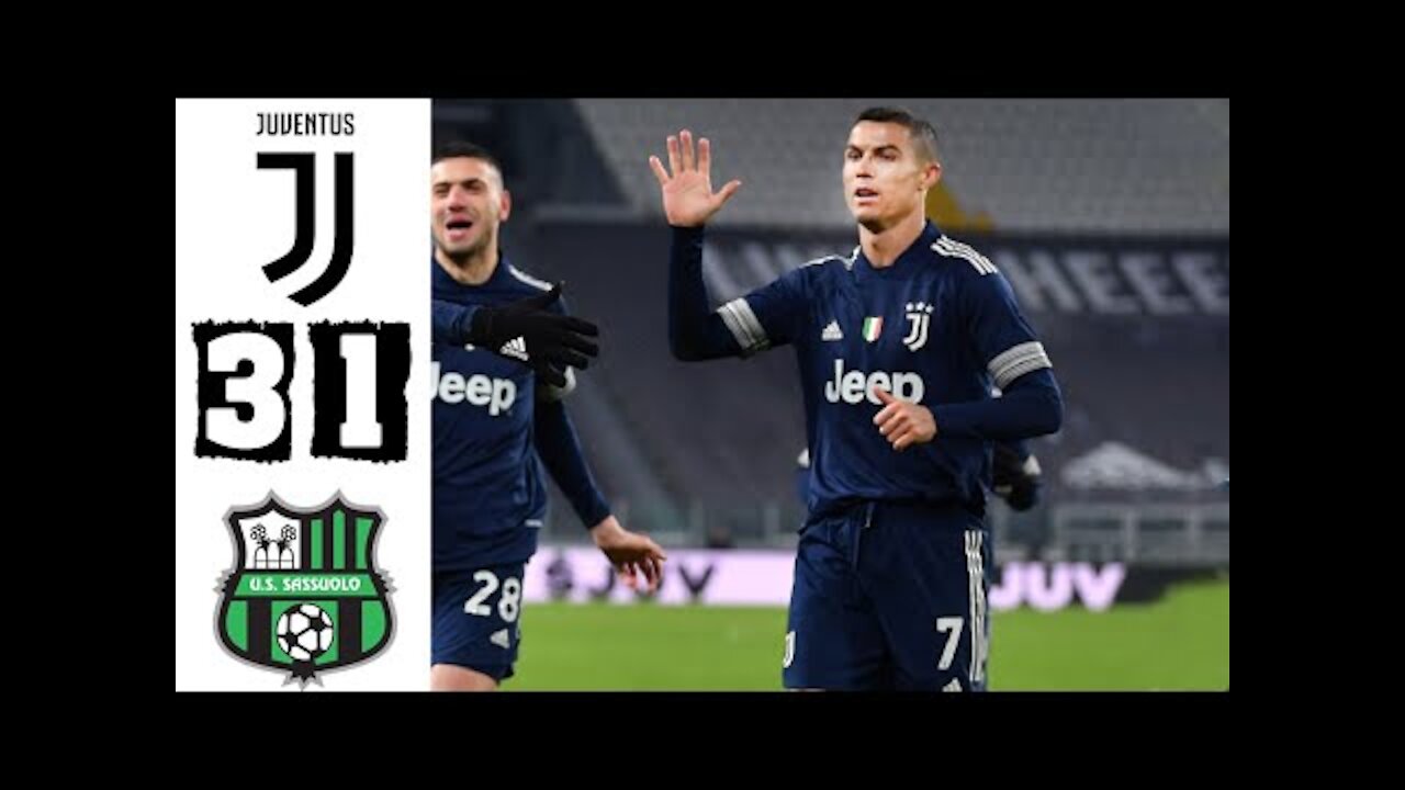 Juventus vs Sassuolo 3-1 Extended Highlights & All Goals 2021 HD