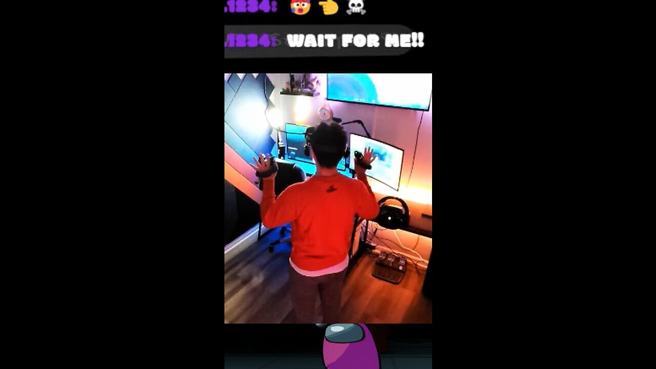 Little girl bullys AMONG US VR lobby 👊🏾🤕