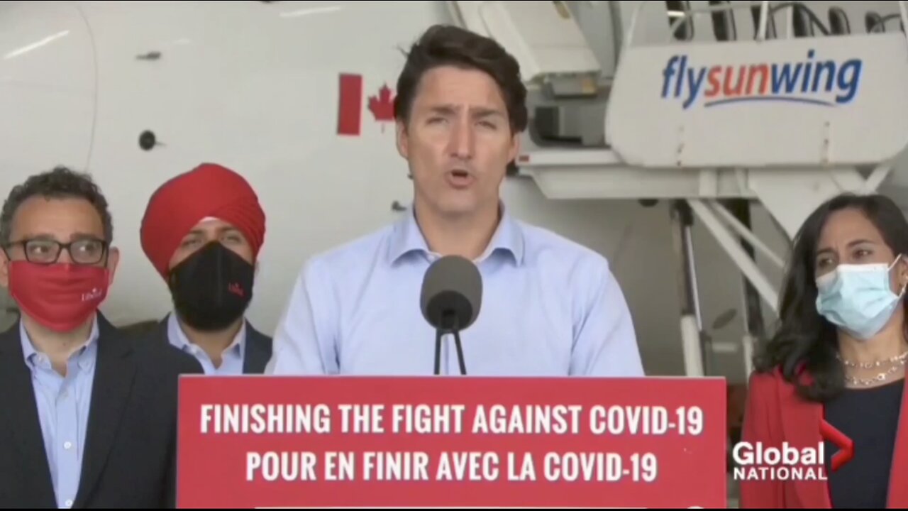 Swollen head Justin Trudeau's ego bought 300 million doses of a useless Vaxxine......