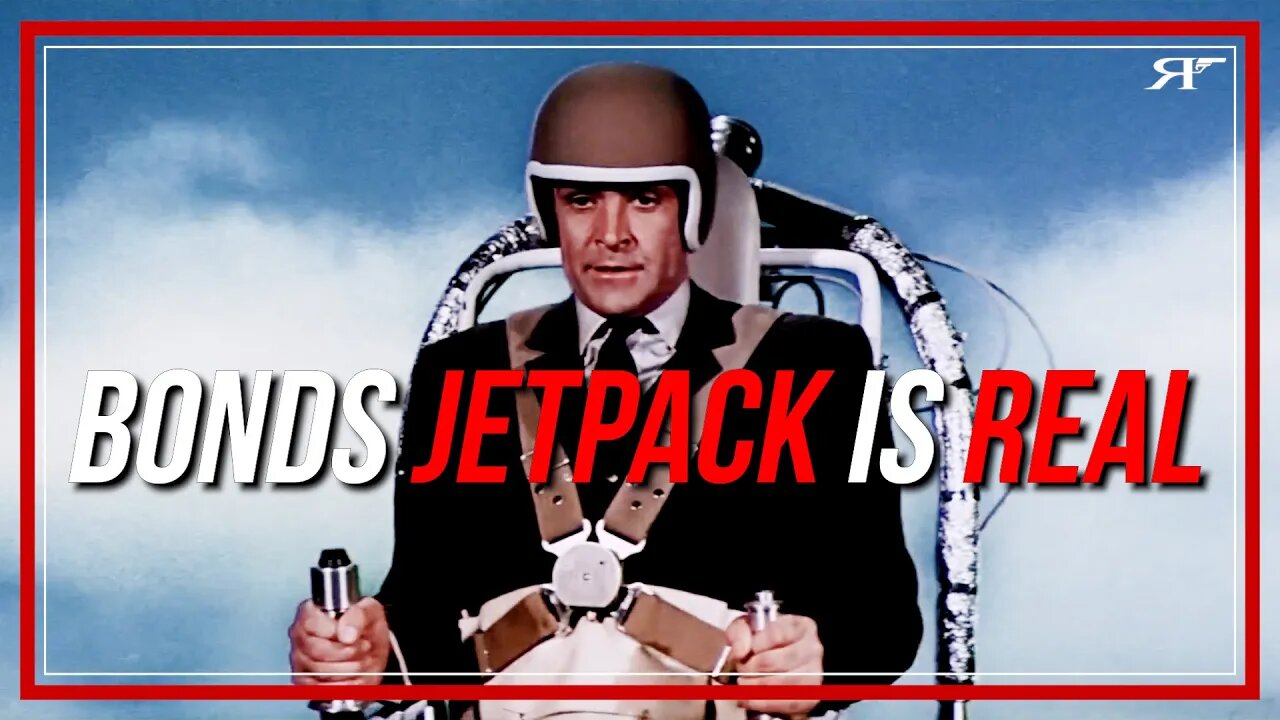 James Bond's Thunderball Jetpack Actually Works