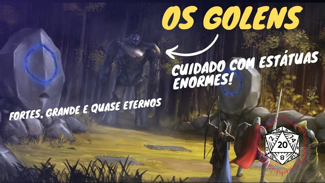 GOLEM - Se a estátua se mexer, você corre!