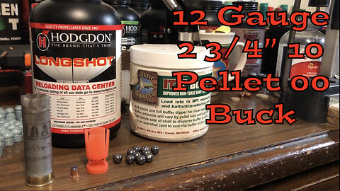 12 Gauge 2 3/4” 10 Pellet 00 Buck - Follow Up To The CB1138 Testing