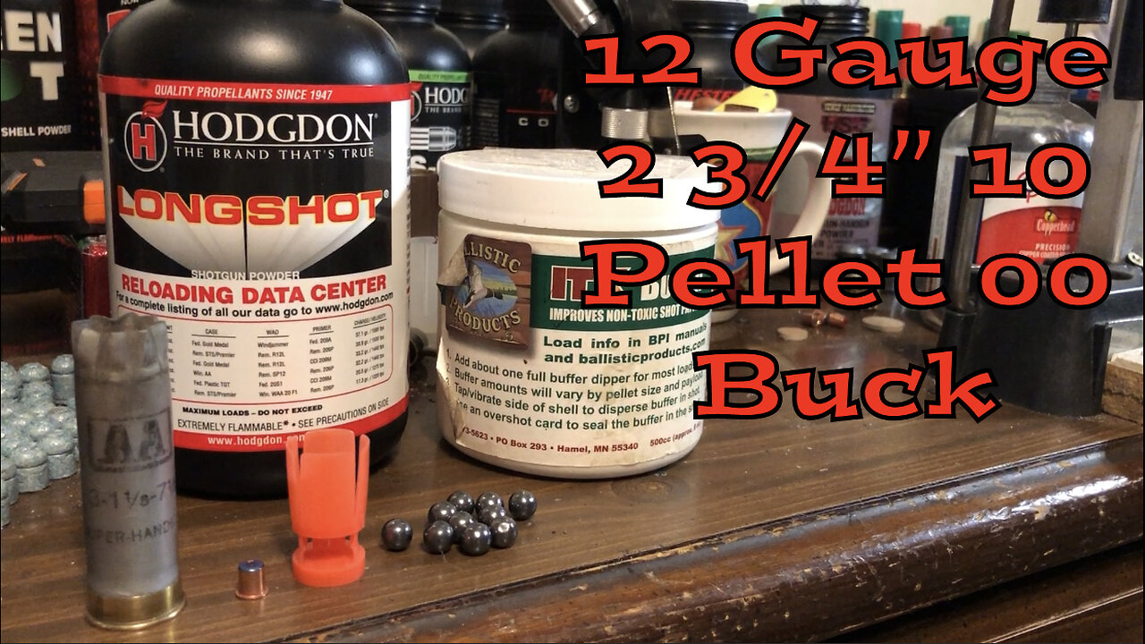 12 Gauge 2 3/4” 10 Pellet 00 Buck - Follow Up To The CB1138 Testing