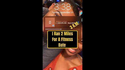 I Ran 2 Miles For A Fitness Date!