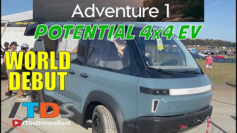WORLD DEBUT! ADVENTURE 1 POTENTIAL 4X4 EV
