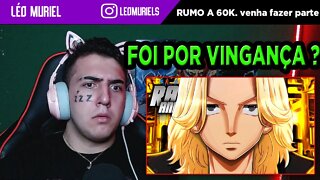 REAGINDO ♪ Mikey/Manjiro Sano | O Líder Invencível | AniRap (Prod. WB) REACT