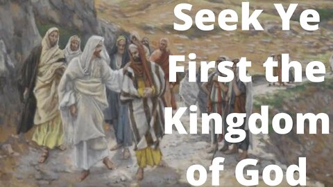 Seek Ye First the Kingdom of God | Ewaenruwa Nomaren