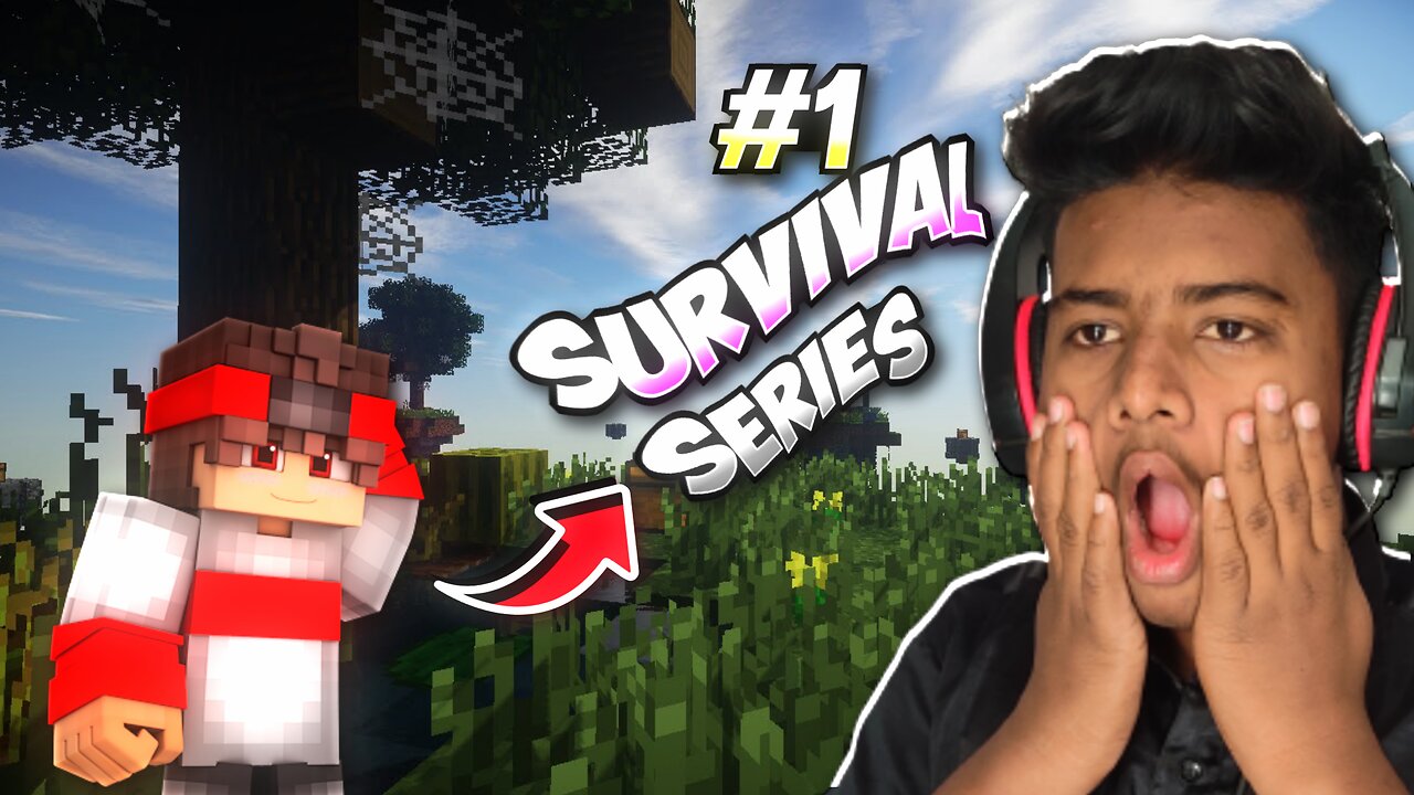 Minecraft Survival Series | Finding Village || EP:- 1