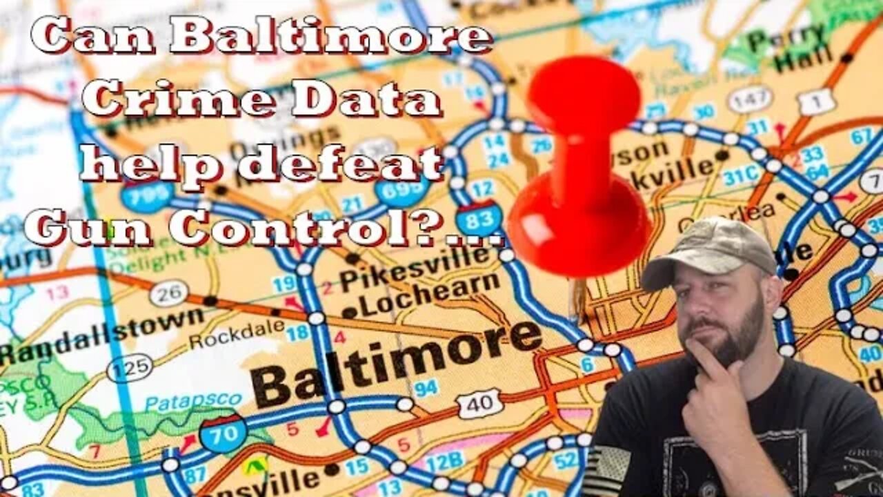 Can Gun Control be countered by Baltimore Crime Data?... There is something here...