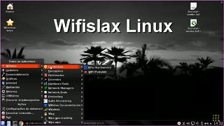 Wifislax Linux Slackware com ferramentas de segurança e forense