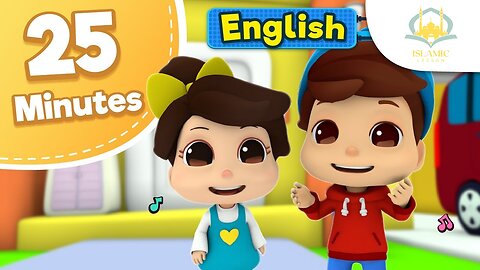 Omar & Hana 25 Minutes Compilation | Islamic Cartoon For Kids | Nasheed for Children