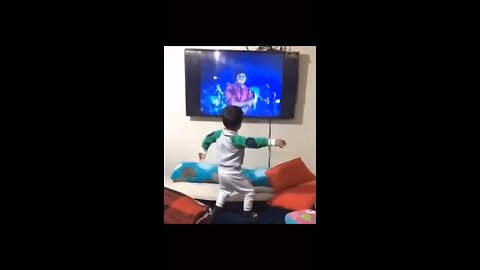 Kid doing Michael Jackson