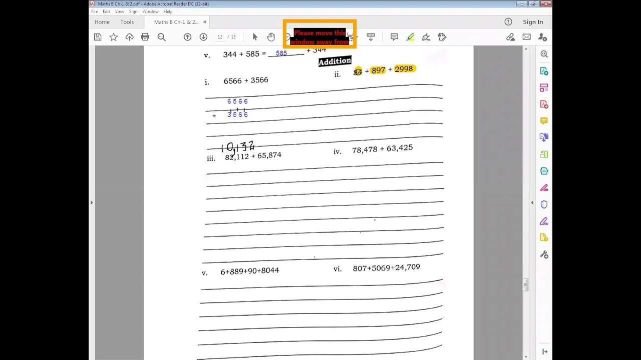 Maths B Class 5 13 4 21