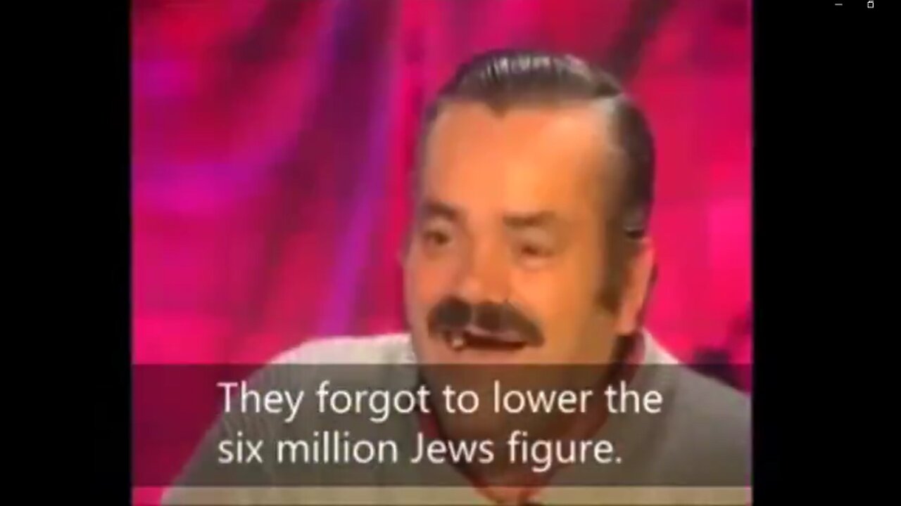 (Meme Video) "They forgot to lower the 6 Million number for the Holocaust"