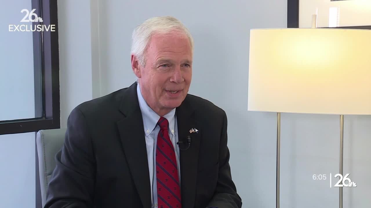 Sen. Ron Johnson: "Seems like the nation is coming apart"