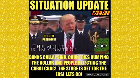 SG Anon. Juan O Savin ~ Situation Update 07/28/23 ~ Restored Republic > Judy Byington- Q+ White Hats