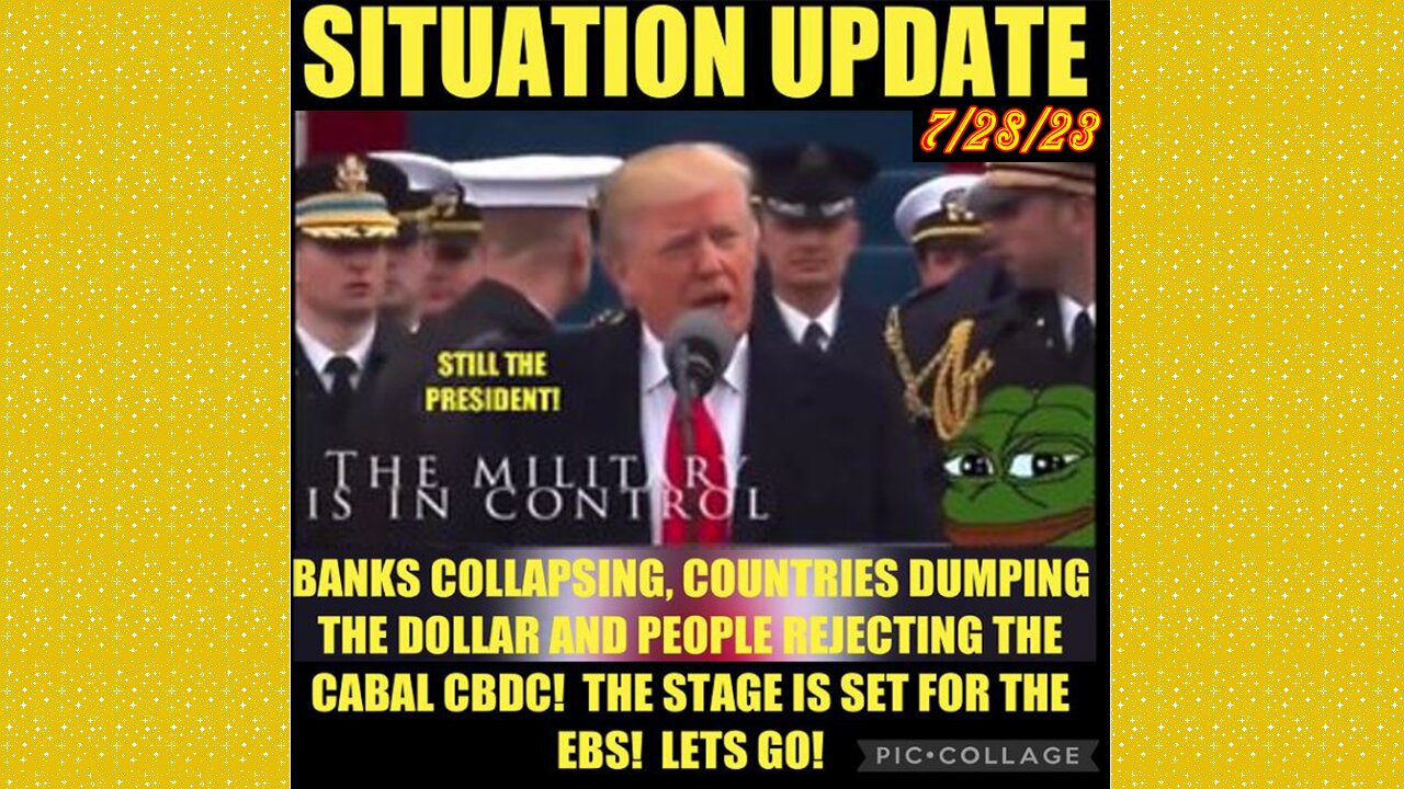 SG Anon. Juan O Savin ~ Situation Update 07/28/23 ~ Restored Republic > Judy Byington- Q+ White Hats