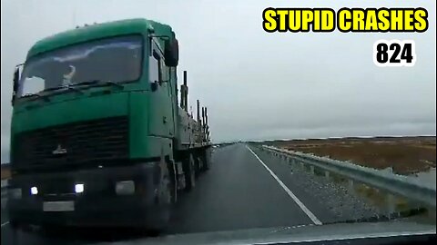 Stupid crashes 824 September 2023 car crash compilation