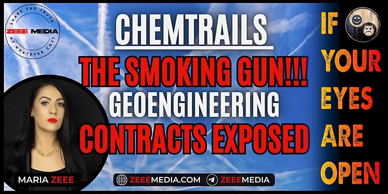 Zeee Meda Exposes the CHEMTRAILS Smoking Gun CONTRACTS.