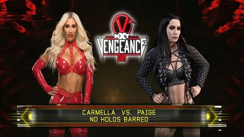 WWE 2k22 Carmella Vs Paige Full Match