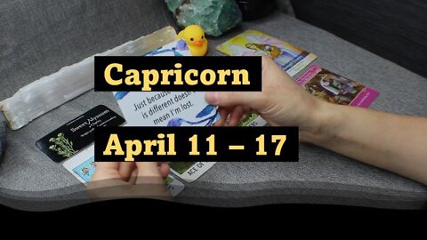 Capricorn, Trust Your Intuition. April 11 - 17 Weekly Tarot Reading