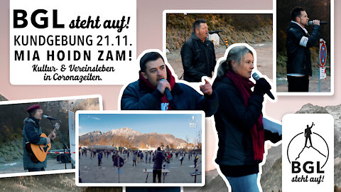 BGL steht auf! Kundgebung (Demo) in Bad Reichenhall gegen die Corona-Maßnahmen 21.11.2020