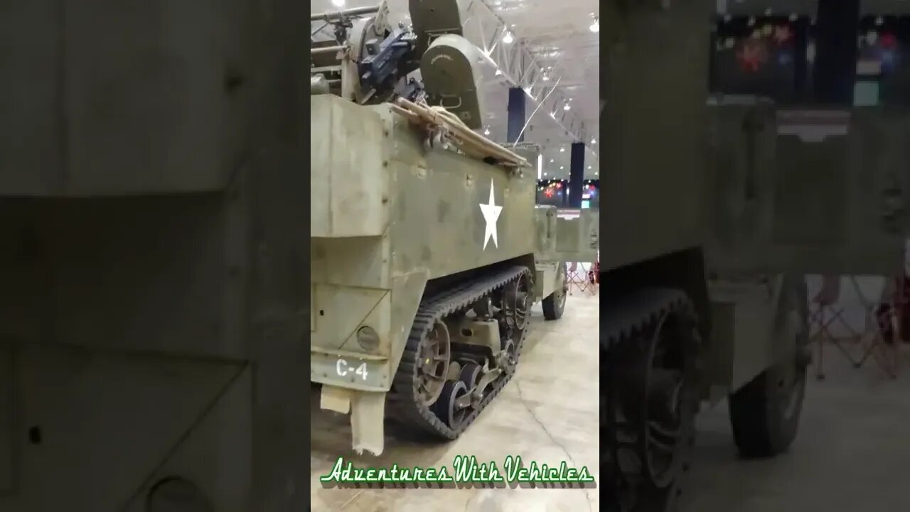 1943 WHITE MI6A2 HALF-TRACK MILITARY VEHICLE