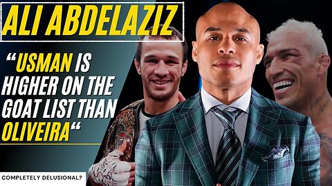 Ali Abdelaziz Disrespects Charles Oliveira