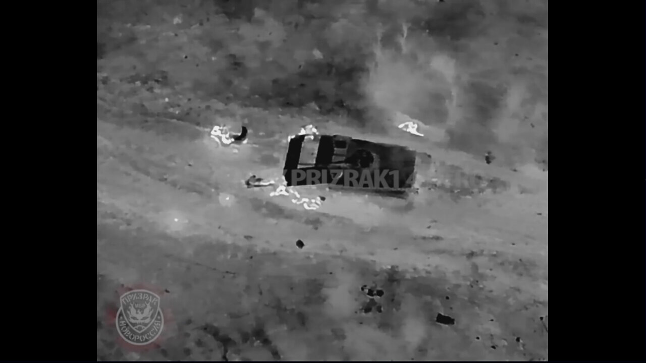 The work of strike UAVs of the Russian "Ghost" battalion