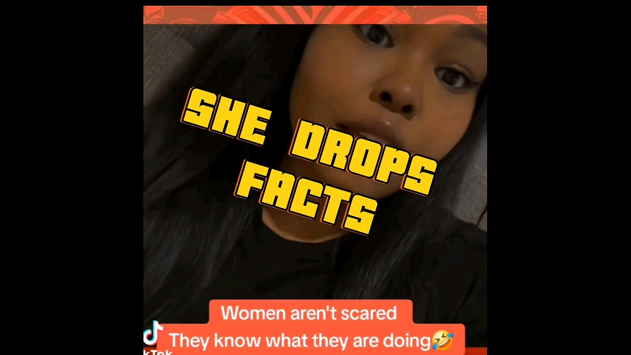 She said Women aren't scared. They know what they are doing🤣 They pick the wrong man on purpose!