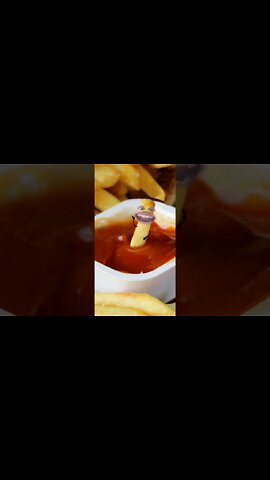 The Singing French Fry In ketchup - #Short