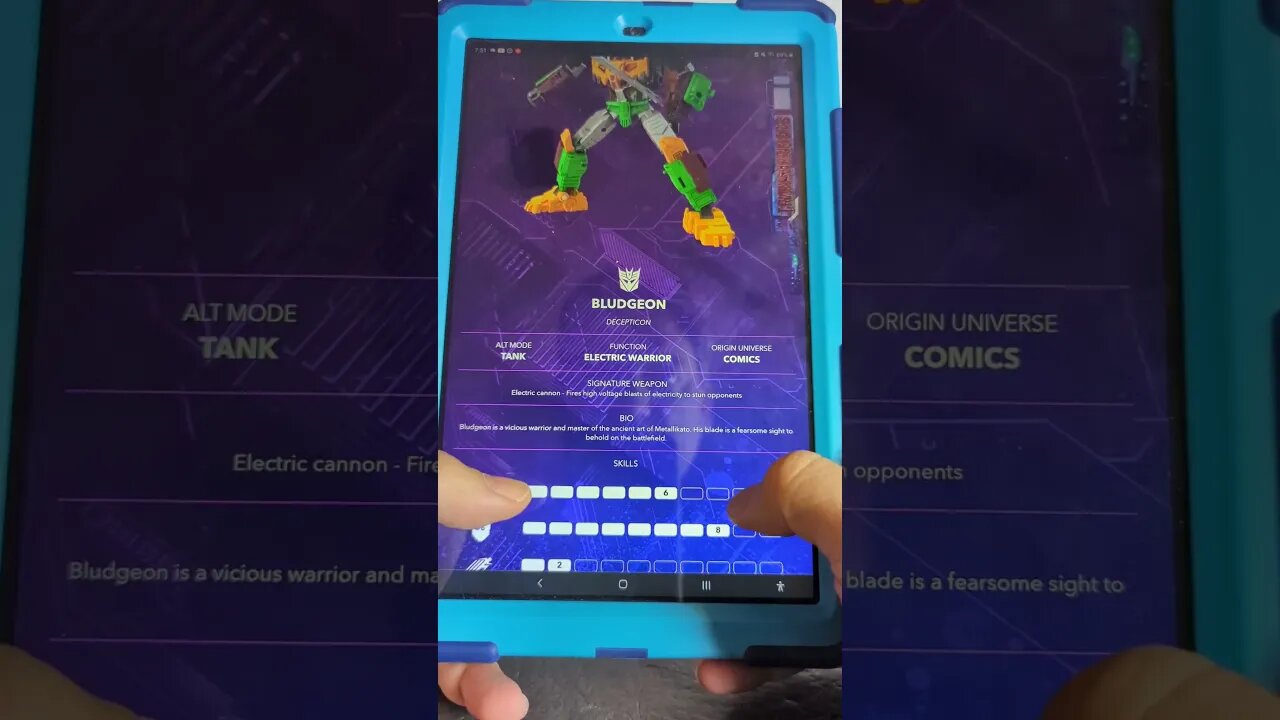 Legacy Evolution Voyager Bludgeon QR Code Reveal - Rodimusbill Transformers Short