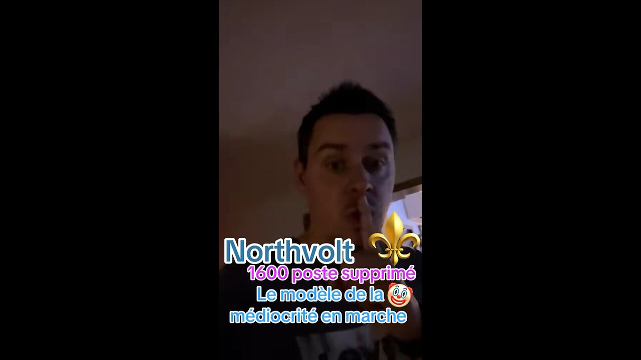 Northvolt Québec / 1600 mise à pieds ! ( Denysjubz tictok )