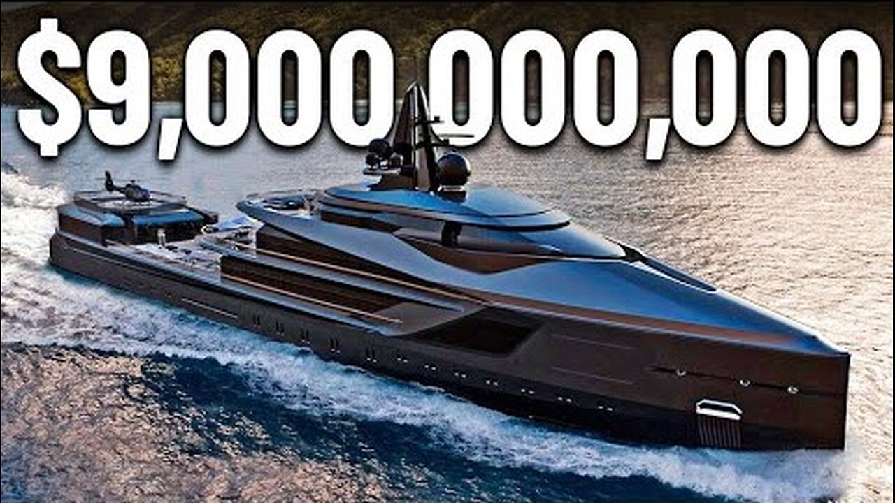 Inside The $9,000,000,000 Most Insanely Expensive Mega Yachts