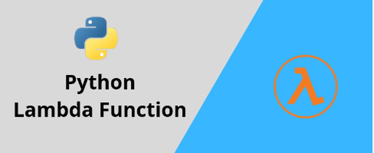 Lambda function in python