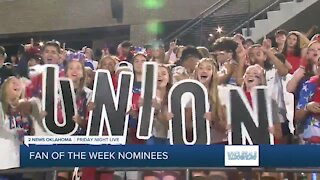 Week 2 Fan of the Week nominees