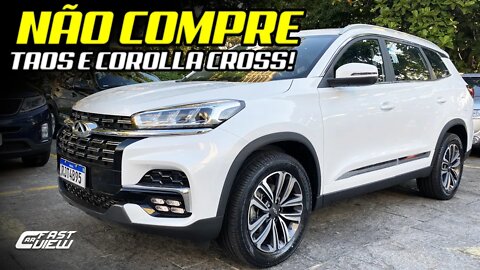 CAOA CHERY TIGGO 8 TXS 1.6 TURBO 2022 EM DETALHES! BOA ALTERNATIVA PARA COMPASS E TAOS Fast Car View