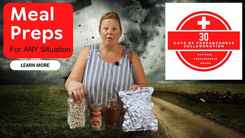 Preparedness Meal, because not all emergencies are tragic disasters! #30daysofprepardness